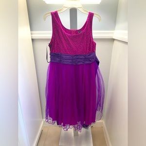 Gala purple dress